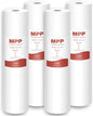 SimPure Sediment Water Filters, 5 Micron 20" x 4.5" Whole House Water Filter Replacement Compatible for SimPure DB20 Blue Housing, WGB22B, WGB32B, AP802, BB20B, BB20T, 4 Pack