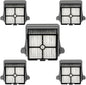 wet dry vacuum cleaner, EMECE-5PCS Filter Fit，Compatible For Tineco Pro Led C Chorus Pro Station Booster Wiper Floor Scrubber Accessories Replacement Parts,for home and floor
