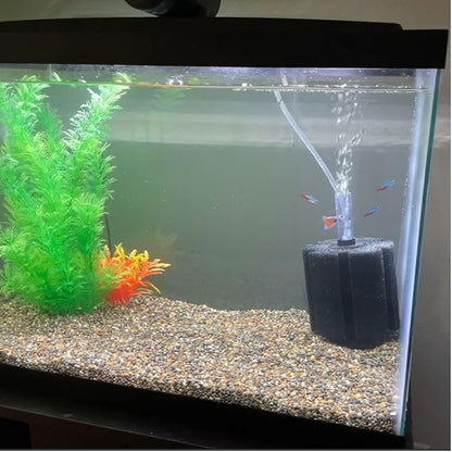 Bio Sponge Filter for Betta Fry Aquarium Fish Tank Up to 60 Gallon Each, 3-Pack (L)
