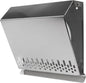 Vent Systems 6" Inch Air Supply Vent Cover with Rubber Gasket - Stainless Steel - Robust Weatherproof Outdoor Air Intake Box - Duct or Surface Mounting - Rain and Snow Protection