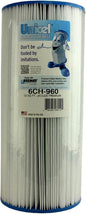 Unicel 6CH-960 52 Square Foot Media Replacement Hot Tub Spa Filter Cartridge with 113 Pleats, 1 Pack