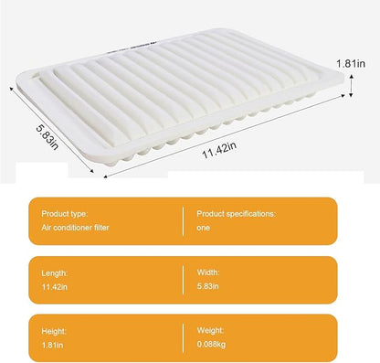 Engine air filter Suitable for Extra Guard CA9482 Toyota Corolla matrix TC FR-S BRZ VIBE 17801-22020 Select Toyota Scion and Pontiac Models