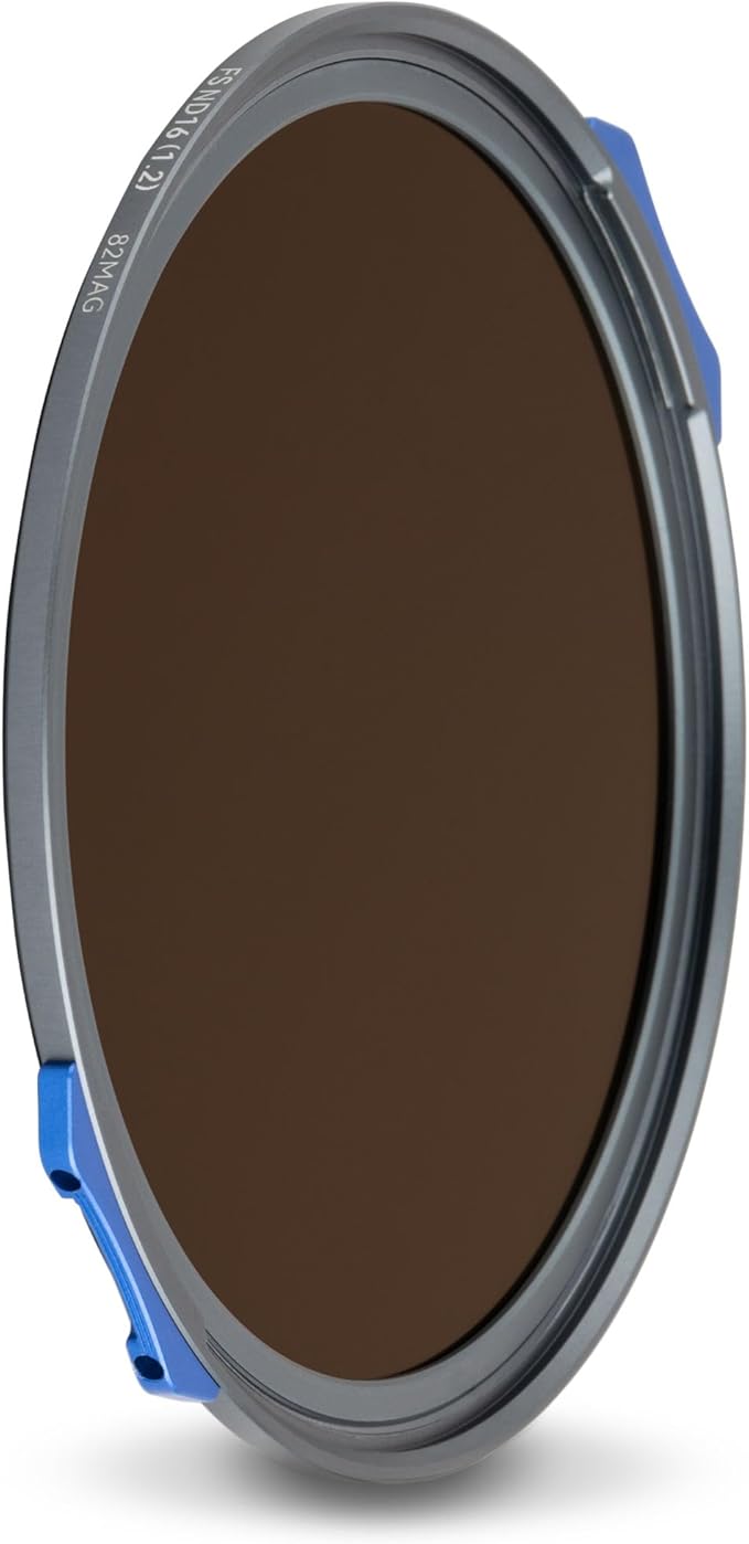 NiSi - JetMag Pro 82MAG FS ND16, Magnetic 4-Stop (1.2) Full Spectrum Neutral Density Filter, Nano Waterproof Coating, Optical Glass, Ultra-Slim, Aluminum Frame, True Color - Lens Adapter Ring Required