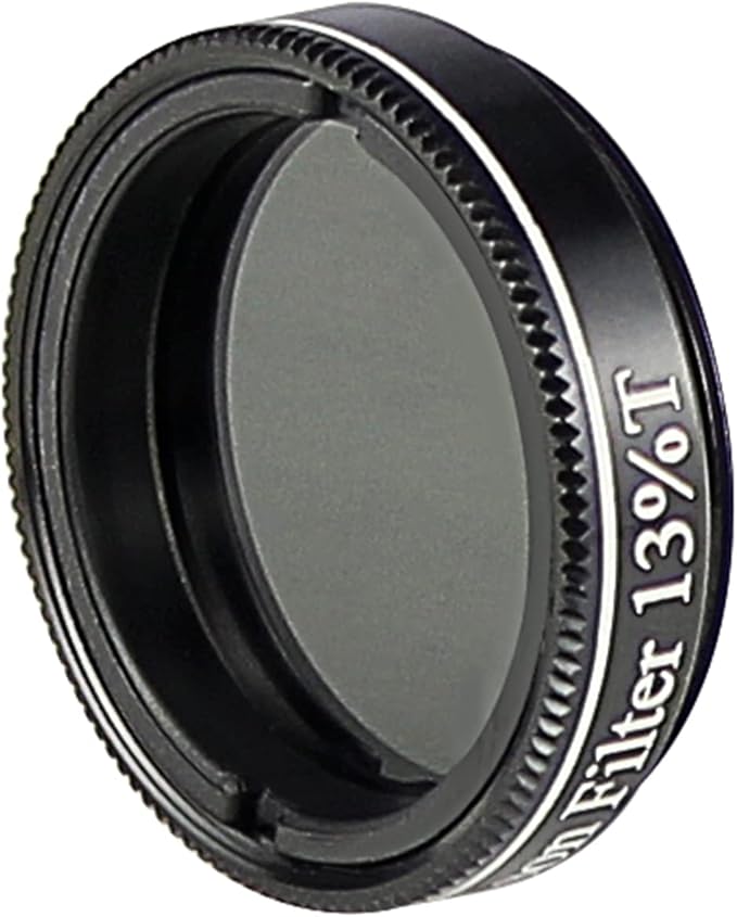 1.25" Telescope Moon Filter - 13% Transmission-Telescope Accessories for Most 1.25" Telescope Eyepiece- Enhance Lunar Viewing