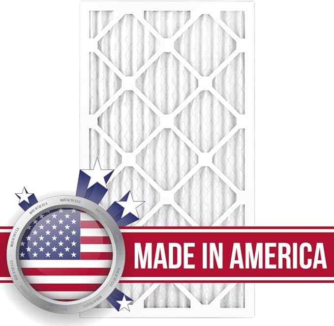 14x25x1 Air Filter ALLERGY MERV 11 Pleated Furnace Filter 6 Pack fits HVAC AC & Heater Units - Made in the USA by AIRx Filters