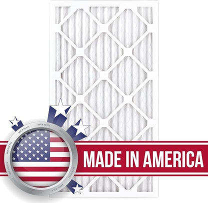 14x25x1 Air Filter ALLERGY MERV 11 Pleated Furnace Filter 6 Pack fits HVAC AC & Heater Units - Made in the USA by AIRx Filters