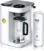 Bluevua RO100ROPOT-LITE Countertop Reverse Osmosis Water Filter System, 5 Stage Purification, 3:1 Pure to Drain, Portable Water Purifier (No Installation Required) (White)