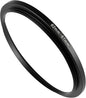 62-67mm Metal Step-Up/Down Ring Adapter Compatible with Mirrorless Cameras DSLR Lens, UV CPL ND Filter Thread Converter, Black
