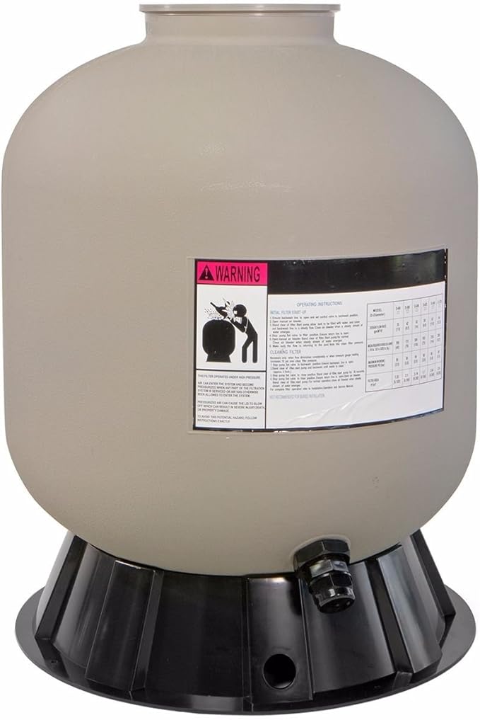 XtremepowerUS 19" InGround Above Pool Sand Filter System For Swimming Pool Up To 24,000 Gallons