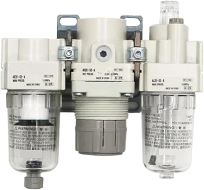 Air Combination Air Filter + Regulator + Lubricator AC AC-A AC10 AC20 AC10-M5-A AC20-01/02-A 01D 02D 01DG 02DG 01G 02G 01C(AC20-02D-A)