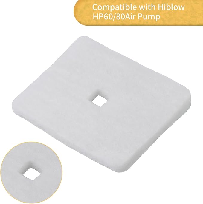 10 Pack Air Filter for Hiblow HP 60 & HP 80 Filter