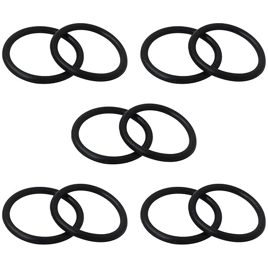 10PCS Hose Connection O-Rings Replacement 10134 Fit for Intex 1-1/4” Hose Connections, Fit for 26719MW, 26719W, 26733EH, 26735EH Filter Pumps Models