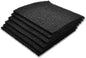 Carbon Fine Filter Media, 3/8" Thick, 12" x 12" Pads, 6 Pack, Perfect for Aquariums, Ponds or Water Gardens, Made in USA