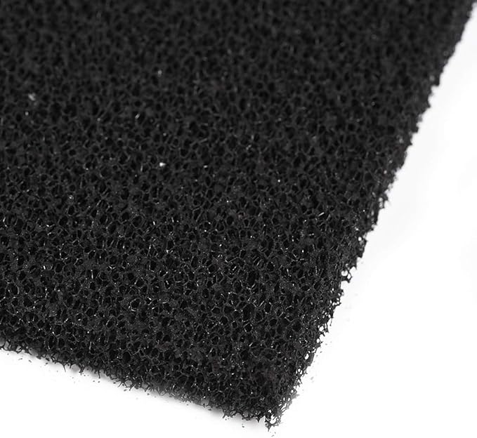 Smoke Absorber Filter, 10pcs Activated Carbon Filters Sponge 13cm x 13cm for Soldering Smoke Absorber Fume, Fume and Smoke Extractor Filters