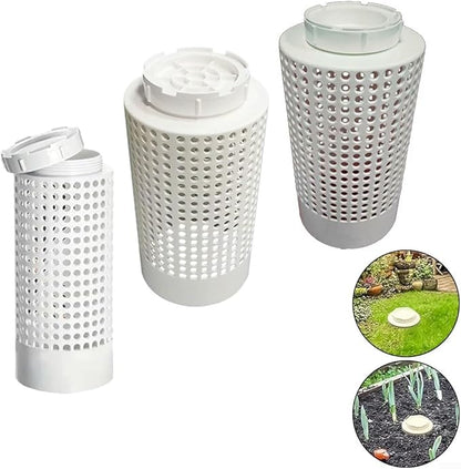 Underground Compost Bin - Efficient Farm Drainage Filter Garden Fish Pond - Sustainable Kitchen Waste Composting (200mm)(160mm)