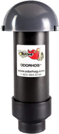 OdorHog Vent Stack Pipe Filter 4 Sizes, Black ABS with Mushroom Cap, Removes Outdoor Septic and Sewer Odors (fits 1.5 or 2.0-inch)
