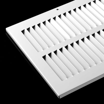 16x10 Return Air Grille(Duct Opening Size),Air Return Vent Cover,Flat Vent Cover,Rejillas De Aire Acondicionado Para Casa,Return Air Grilles,Outer Dimensions:17.75"Wx11.75"H(16"W x 10"H, Duct Opening)