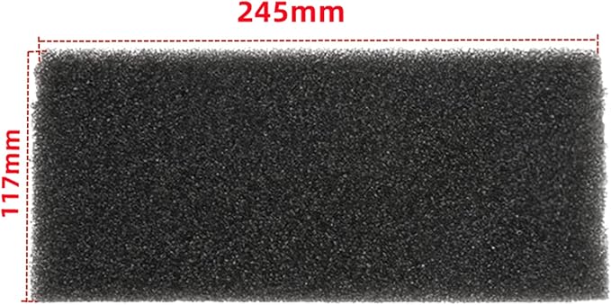 64119216222 Blower Motor Dust-Proof Sponge For BMW 5/7 Series F01 F02 F06 F07 F10 F11 F12 F13 F18 530i 528i 640i Car Evaporator Box Blower Air Conditioner Dustproof Sponge Filter