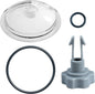 XJJ 28645EG Pool Leaf Trap Cover Lid 5 inch have O-Ring, Valve, Fit for Intex 12 Inch Sand Filter Pumps, NOT Fits Intex 14 & 16 Inch Sand Filter Pumps
