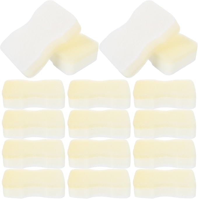 Alipis 15pcs Lampshade Cleaner Sponges Set, Reusable Dry Cleaning Soot Remover Sponges for Fabric, Dust and Pet Hair Removal, Non-Scratch Household Cleaning Tools
