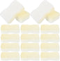 Alipis 15pcs Lampshade Cleaner Sponges Set, Reusable Dry Cleaning Soot Remover Sponges for Fabric, Dust and Pet Hair Removal, Non-Scratch Household Cleaning Tools