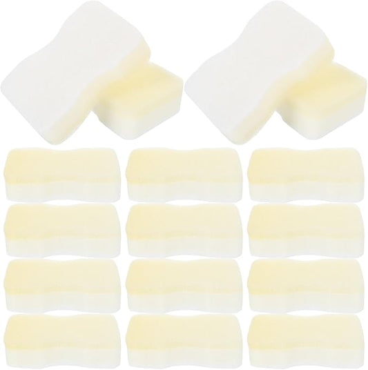 HOMSFOU 15pcs Lampshade Cleaner Sponges Set, Reusable Dry Soot and Dust Removal Fabric Cleaning Pads for Lampshades, Curtains, and Pet Hair, Multipurpose Household Cleaning Tools
