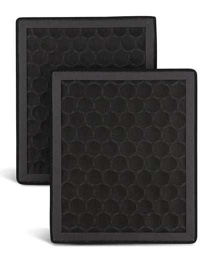 2Pcs Activated Carbon H2D H2S Air Filter Fit for Bambu Lab H2S H2D, H2D Combo Laser Parts,3D Printer Activated Carbon Air Purifier Filter Replacement Accessories