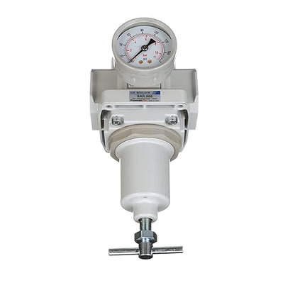 PneumaticPlus SAR Series T-Handle Compressed Air Pressure Regulator (1" NPT)