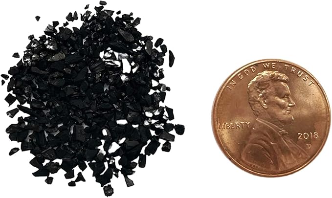 Coconut Shell Granular Activated Carbon (GAC) Charcoal Media - 1/2 Cubic Ft | 12x40 Mesh - Replacement Filtration Media for Pre and Post Carbon Water Filters