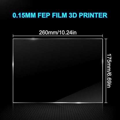 6PCS FEP Film for ANYCUBIC Photon Mono X, Mono X2, Mono X 6K, Mono X 6Ks, M3 Plus, Resin Tank Fep Replacement,3D Printer Accessories