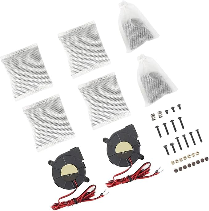 For Nevermore V6 Duo Filters for Voron V2 for Trident V0 3D Printer Parts with Upgraded 3D