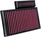 K&N High-Flow Original Lifetime Engine Air Filter: Increase Power: Premium, Washable: Compatible with 2015-2024 FORD: Transit 150, Transit 250, Transit 350, 33-5024