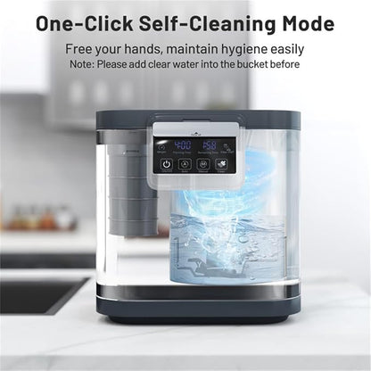 Electric Kitchen Composter with Activated Carbon Filters, LED Display & Auto Cycle for Food Waste Reduction and Odor Control