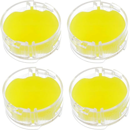 Odor Neutralizer Cartridge Replacement for Shark AZ3000 AZ3002 HZ3000 HZ3002 HZ702 IZ862H IZ562H ZD550 ZU102 LA702 Odor Elimination Replacement 1541FC3000(Pack of 4pcs,Lemon)