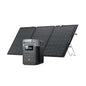 EF ECOFLOW Solar Generator DELTA 2 with 160W Solar Panel, LFP(LiFePO4) Battery, Fast Charging, Portable Power Station for Home Backup Power, Camping & RVs