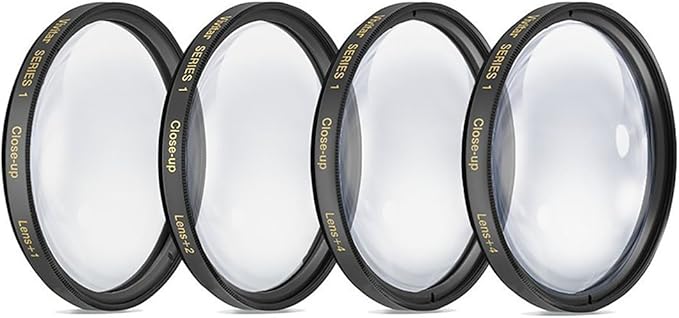 62mm 7PC Filter Set for Panasonic DMC-FZ1000 4K Point and Shoot Camera - Includes 3 PC Filter Kit (UV-CPL-FLD) and 4PC Close Up Filter Set (+1+2+4+10)
