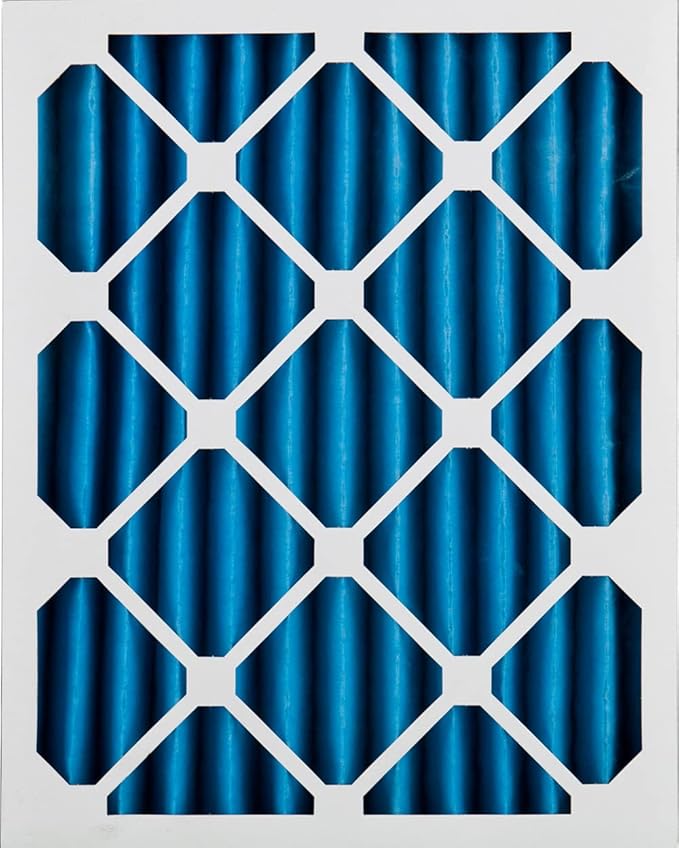 Nordic Pure 20x25x2 (Actual Size: 19 1/2 x 24 1/2 x 1 3/4) Pleated Air Filters MERV 7 Plus Carbon 3 Pack