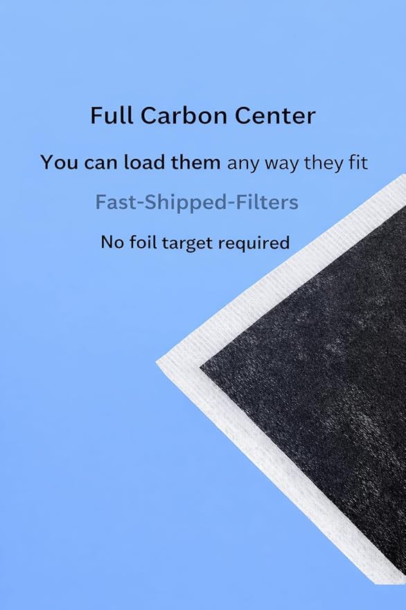 Fast-Shipped-Filters 7 Pack 16x25 Replacement Filter Pads Designed to Fit Dynamic Electronic Air Cleaner polarized pads refill White