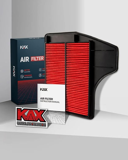 KAX Premium Engine Air Filter, GAF017(CA11450) Replacement for Altima Sedan 2013 2014 2015 2016 2017 2018 L4 2.5L, Filter with Longer Life, Protect and Improve Engine Performance