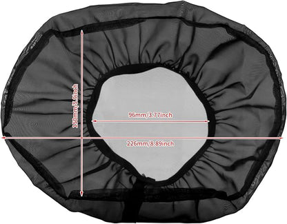 HDBUBALUS Motorcycle Air Filter Rain Sock Dustproof Protective Cover Fit for Harley 114 & 117 Dyna Touring Road King Street Glide Softail Dyna Sportster XL 883 1200