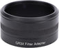 Fabater Camera Lens Filter Adapter Tube Fit for GR3X Lens Filter Mount Adapter Compatible with 49mm Threaded Hoods Caps
