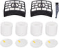 I-clean 2 Packs Replacement NV650 HEPA Foam & Felt Filters for Shark Rotator Powered Lift-Away Vacuum Cleaner, Compatible with Shark NV752,NV751,NV750,NV651,NV650,NV652 Replaces Part # XFF650 & XHF650