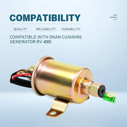 149-2311 Fuel Pump 149-2457 Fuel Filter and 1403280 Air Filter Tune Up Kit Compatible with Onan Cummins Generator RV 4000 4KW Microlite MicroQuiet Generators