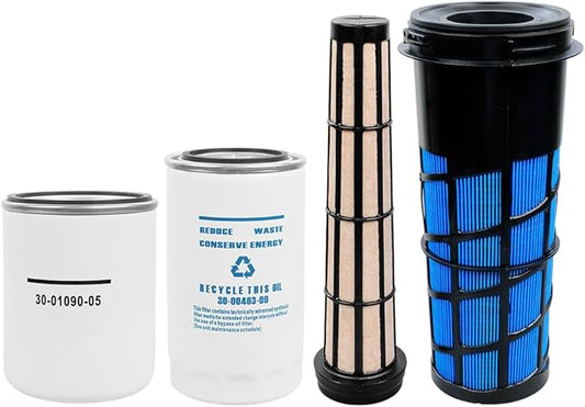 30-00471-20 30-01090-05 30-00463-00 Air/Oil/Fuel Filter Maintenance Service Kit Fits for Carrier Reefer 7300 & 7500#OE 1559418 580048838 P611858 AF4219