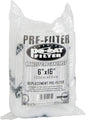 IGSPF166PF, 6" x 16" Pre-Filter, Silver