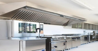 Soro Essentials- 16" W x 25" H Stainless Steel Commercial Kitchen Hood Filter with Handles- Hood Filters Range Hood Filter Range Hood Baffle Grease Filter for Restaurant Kitchen Exhaust Hoods