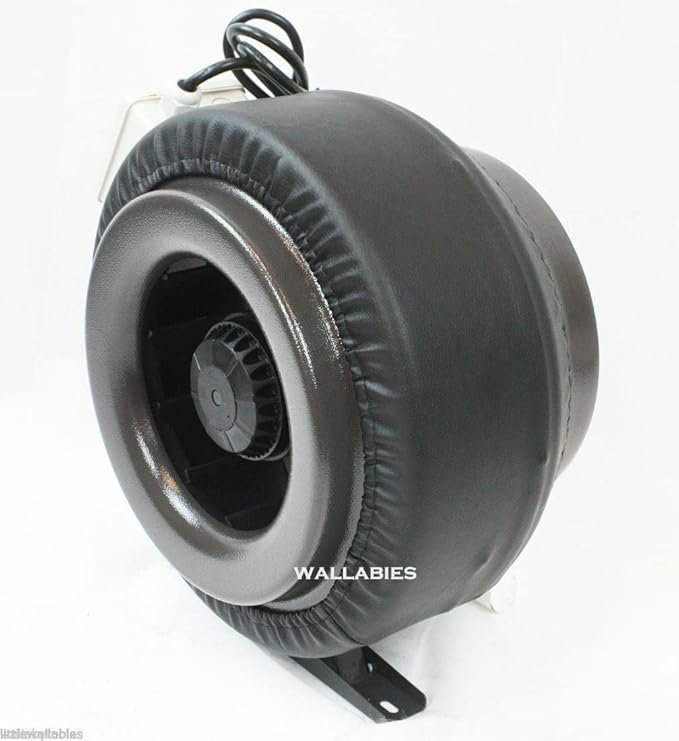 ARC-POWER 8" x 40" Hydro Activated Carbon Scrubber Odor Control Filter with 8" Inline Fan