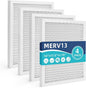 14 x 17.5 x1.75 MERV 13 Replacement Filter Compatible with Honeywell DR90 DR120 Dehumidifiers (50070171-002) Santa Fe Advance90 Advance100 Advance120,4 Pack
