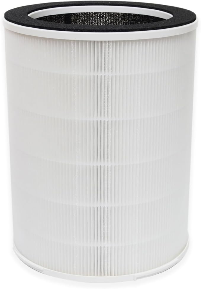 PUREBURG KJ-510B True HEPA Replacement Filter Compatible with Kokofit KJ-510B Air Purifier, H13 4-Stage Filtration Activated Carbon Air Clean Dust VOCs Odor PM2.5 Smoke