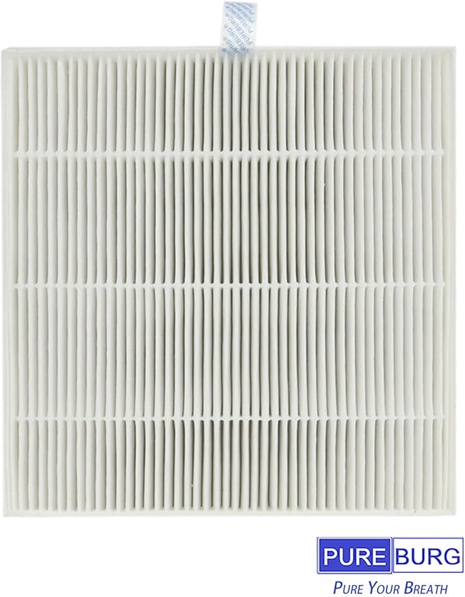 PUREBURG Replacement Filter Compatible with BLUEAIR 5410i 5440i DustMagnet Air Purifiers 5400 Series ,2-Pack (4 Filters) H13 HEPA 3-Stage Filtration Activated Carbon 2-IN-1